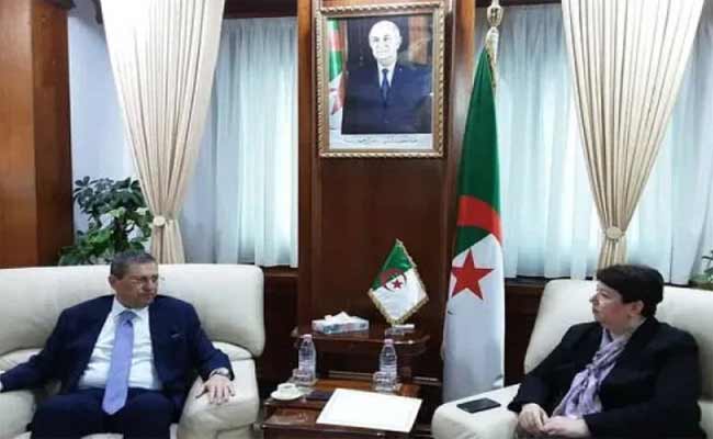 طافر تستقبل رئيس الشركة التركية سيمبور