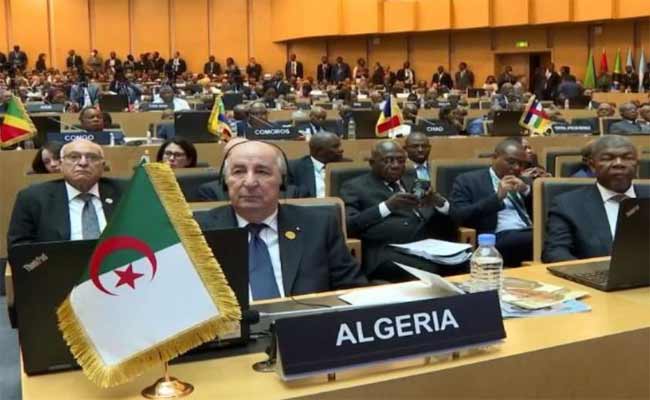 تبون على رأس الوفد الجزائري بالقمة الـ38 للإتحاد الإفريقي