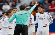 سبب طرد بيلينغهام في مباراة ريال مدريد وأوساسونا
