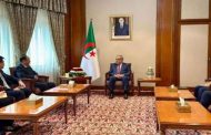 استقبال العرباوي السفير الصيني 