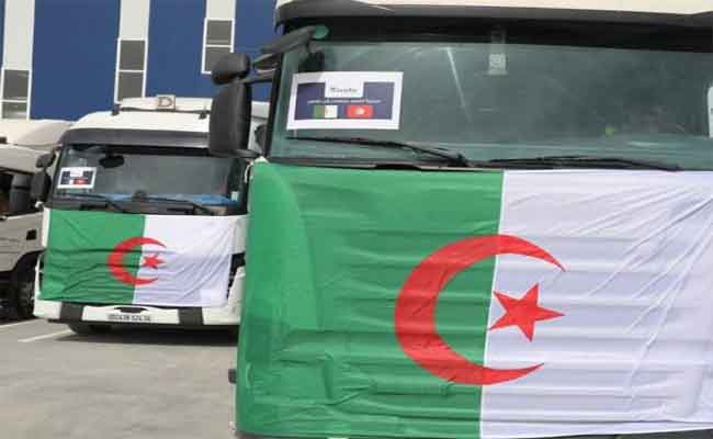 تصدير الجزائر شحنة من الأجهزة الكهرومنزلية باتجاه تونس الأردن واليمن