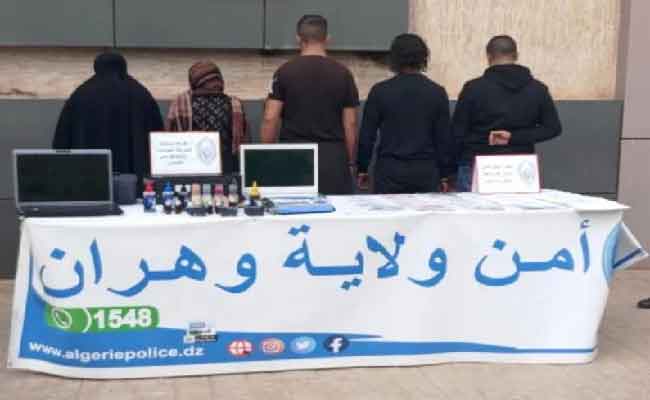 الإطاحة بشبكة إجرامية تحترف تزوير العملة الوطنية بوهران