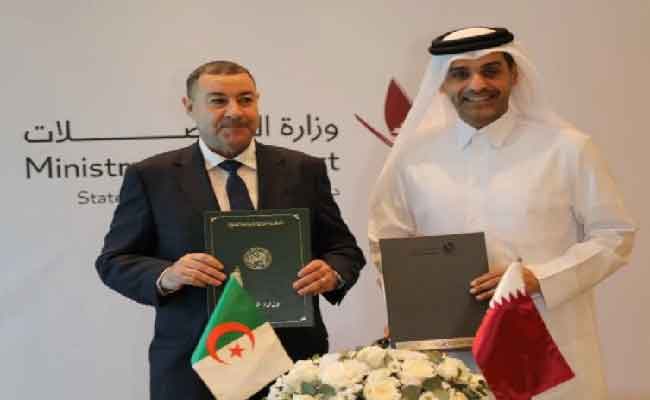 سعيود ونظيره القطري يوقعان اتفاقية تعاون ثنائي في مجال خدمات النقل الجوي
