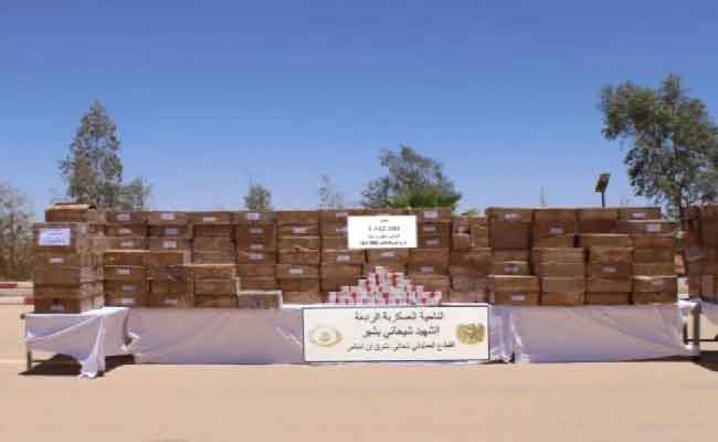 جيش إن أمناس يحجز أكثر من مليون قرص بريغابالين