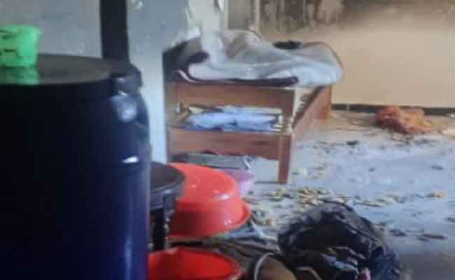 حريق شقة يخلف إصابة امرأة بحروق بالشلف