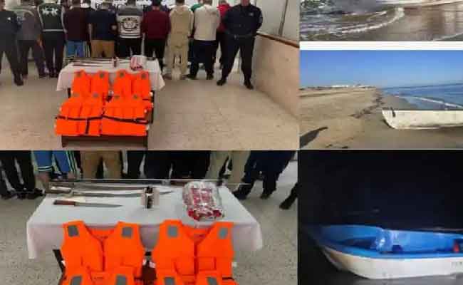 الإطاحة بشبكة إجرامية تحترف تنظيم الإبحار السري بالعاصمة