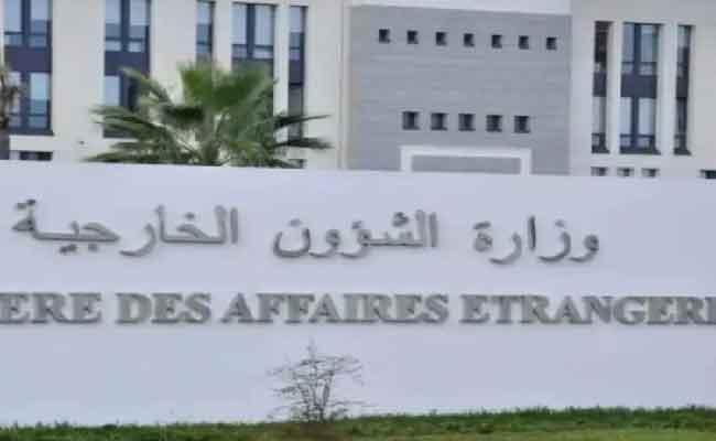 الخارجية الجزائرية تدخل على خط