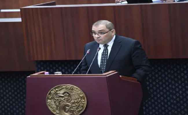 بوجمعة يعرض مشروع قانون تنظيم محكمة التنازع وسيرها واختصاصاتها أمام أعضاء مجلس الأمة