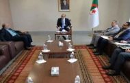 استقبال شايب للمدير العام بالنيابة لبنك التنمية المحلية