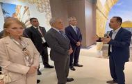 عرباوي مرفوقا ببللو ومداحي يزور أجنحة عدد من الدول بالمعرض العالمي “إكسبو-أوساكا” 