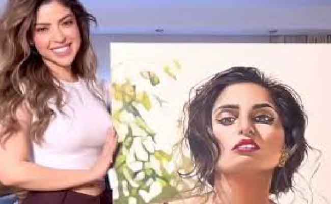 ميرنا جميل تتصدر الترند بعد الكشف عن موهبتها في الرسم...