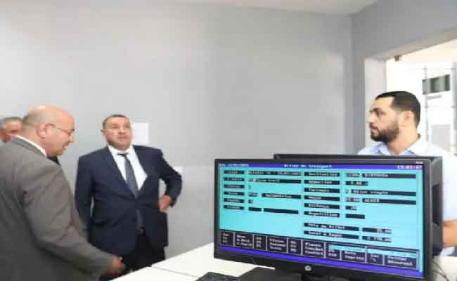 سعيود يقوم بزيارة تفقدية لمحطة القطار بزرالدة