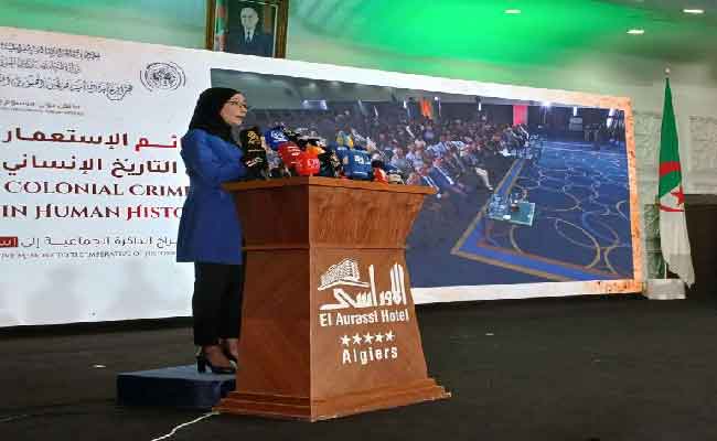 تنظيم فعاليات الملتقى الدولي حول جرائم الاستعمار في التاريخ الإنساني بالعاصمة