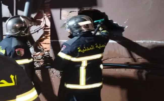 نشوب حريق في محلين تجاريين في اسطاوالي بالعاصمة