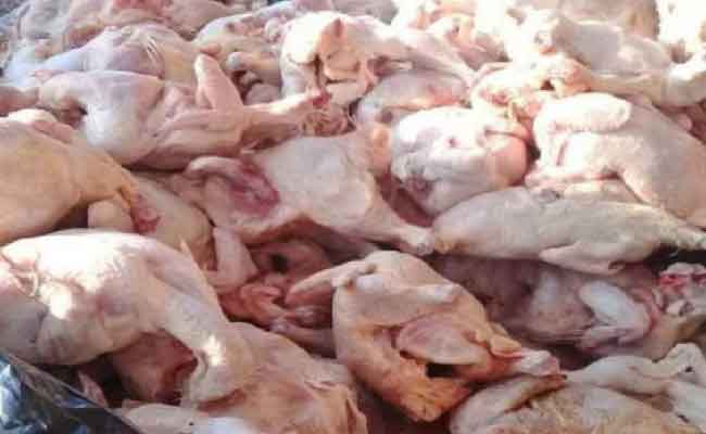 إتلاف أكثر من 23 قنطارًا من اللحوم البيضاء الفاسدة بالمسيلة