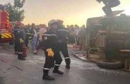 انقلاب حافلة يخلف 22 جريحا بالمدية