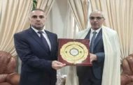 استقبال زيد الخير السفير الفلسطيني بالجزائر