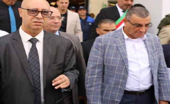 جلاوي يتفقد أشغال مشروع الخط المنجمي الغربي في مقطعه الرابط بين عبادلة وحماقير