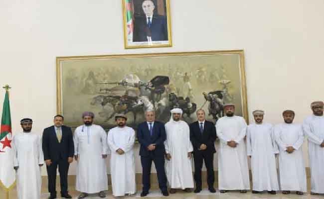استقبال بوغالي وفداً من مجلس الشورى العُماني