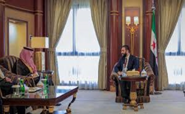 الرئيس السوري يلتقي وزير الخارجية السعودي في الرياض
