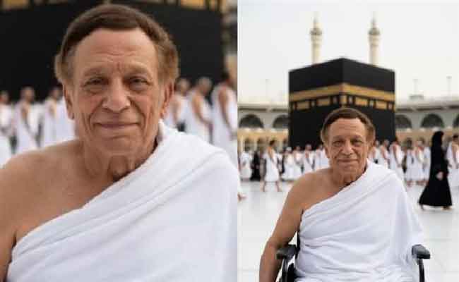 حقيقية أم مزيفة؟...أحدث ظهور لعادل إمام على كرسي متحرك من داخل الحرم المكي