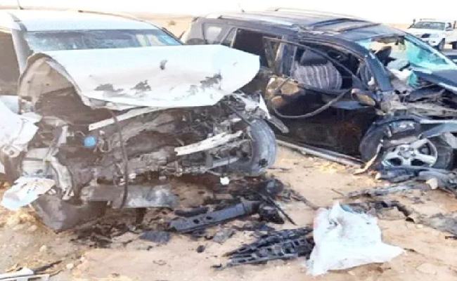 مجزرة مرورية تخلف 4 قتلى و3 مصابين بحاسي مسعود