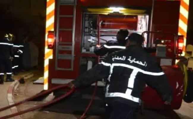 نشوب حريق بحظيرة سيارات في عين طاية بالعاصمة