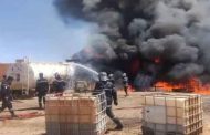 نشوب حريق في مستودع للنفايات بالجلفة