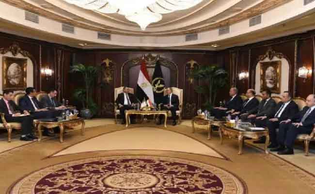 سعيود يتباحث مع نظيره المصري تعزيز التعاون الأمني