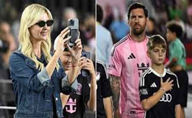 إيفانكا ترامب توجه رسالة إلى ميسي...