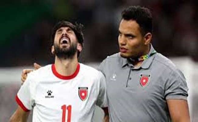 بعد إصابته بالصليبي...موعد جراحة يزن النعيمات مهاجم منتخب الأردن