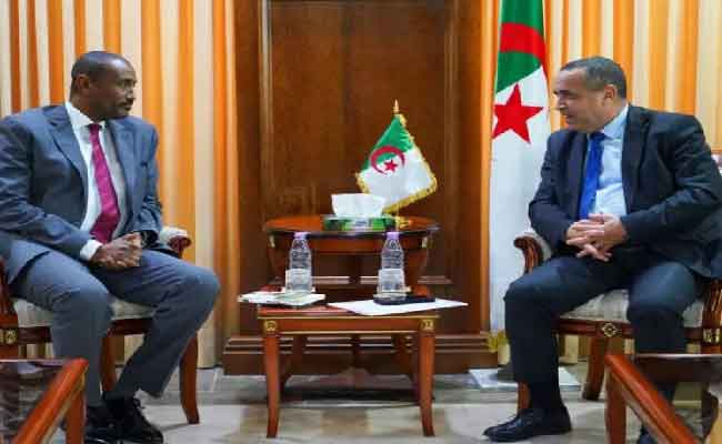 عجال يستقبل المدير التنفيذي للّجنة الإفريقية للطاقة